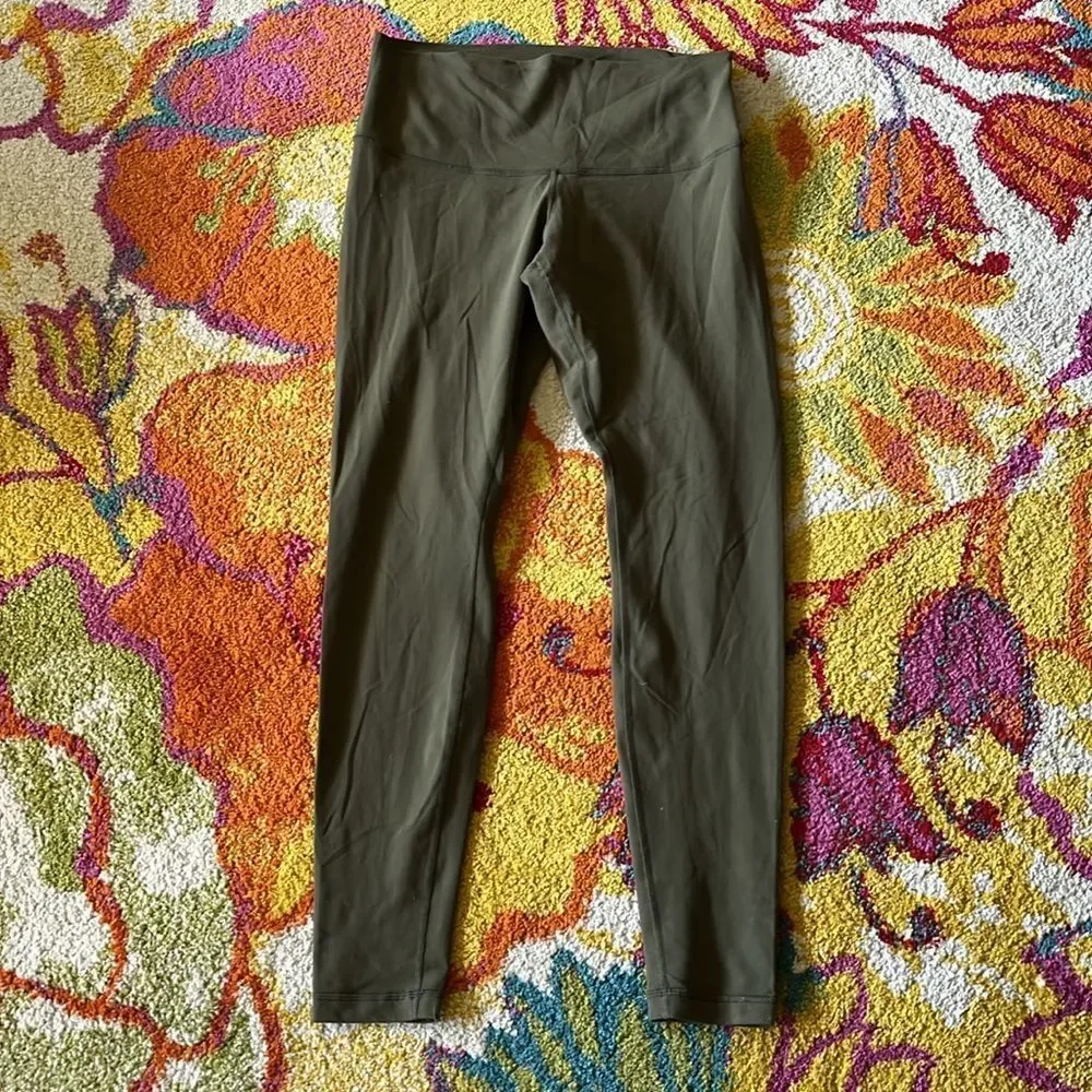 LULULEMON ATHLETICA HIGH RISE LEGGINGS SIZE 12 - Picture 2 of 6